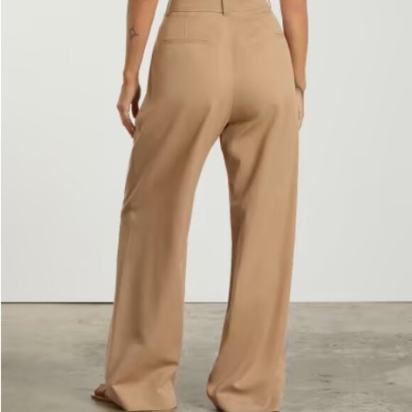 EVERLANE The Way-High® Drape Pant Size 14 Ash brown 30 inseam - Picture 2 of 5